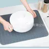 Tapete Drenante de Silicone Mais Vendido na Amazon para Bancada de Cozinha, Tigelas, Pratos, Tapete Filtro de Água, Tapete Antiderrapante para Tábua de Corte, Tapete Isolante para Mesa de Jantar