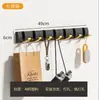 Gancho Plegable Invisible Negro Dorado Gancho para Ropa Montado en Pared Gancho para Puerta sin Taladro Gancho para Toallas de Baño Gancho para Ropa de Almacenamiento Montado en Pared