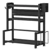 Estante Multiusos para Almacenamiento de Especias de Cocina, Estante Multicapa para Condimentos, Estante de Almacenamiento y Organización de Utensilios de Cocina para Cuchillos y Palillos de Escritorio