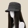 Sombrero de Montar Plisado de Lunares Estilo Coreano para Mujer, Nuevo Versátil de Primavera y Otoño, Boina Adelgazante, Elegante Gorra de Periódico, Boina de Pintor