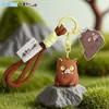 Muñeco de Monstruo Pequeño Auténtico de Dibujos Animados de la Montaña Langlang Llavero de Muñeco Periférico de Anime Colgante para Bolso Accesorios Pequeño Regalo