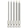 Broca Cruz Broppe Pupai 100mm de Largo Acero Aleado S2 Magnética Fuerte Alta Dureza Taladro Eléctrico Destornillador Eléctrico Broca