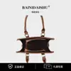 Fábrica de Origen Canguro Barney Moda Versátil Simple Retro Clásico Estilo Bolso de Hombro Nicho Venta al por Mayor Dropshipping