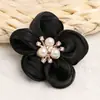 Estilo Coreano Flor de Cinco Pétalos Flor de Tela Flor para Zapato Accesorio para el Cabello Accesorios para Ropa Pinza para el Cabello Broche Pendiente Flor Decorativa DIY