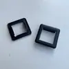 Accesorios de Montaje para Barandilla de Acero Zincado Funda de Plástico Resistente al Desgaste Almohadilla Impermeable Almohadilla Pitagórica de Nylon Almohadilla Suavizante Tubo Cuadrado de Bloqueo Automático a Través de Tubo