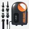 Plataforma Flutuante para Pesca ao Ar Livre, Barraca Inflável, Stand Up Paddle (SUP), Prancha de Esqui Aquático, Bomba de Ar Elétrica, Bomba de Ar Montada no Carro