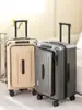 Exportado para o Japão, Mala de Rodinhas Espessa de Grande Capacidade 24 polegadas Mala de Senha, Forte e Durável