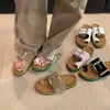 Versión de Piel de Oveja~Zapatos Birkenstock Retro, Hebilla de Moda, Sandalias Cómodas sin Cierre para Mujer, Elegantes Pantuflas de Exterior para el Trayecto al Trabajo