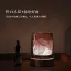 Luz Nocturna Aromática Natural sin Llama de Piedra Cruda de Cristal al por Mayor Piedra Difusora de Cristal Aceite Esencial Fragancia para Hogar Dormitorio Regalo