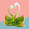 Molde DIY hecho a mano doble Cisne diy herramientas para hornear pasteles 67g molde de silicona líquida al por mayor