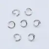 100 Piezas/Paquete Anillo Simple Anillo de Hierro Anillo C Anillo de Conexión Anillo Abierto Adecuado para Llavero Accesorios de Bricolaje