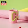 Copos de escova de dentes minimalistas para casais inspirados na dopamina, adequados para dormitórios estudantis, uso diário e uso doméstico; copos infantis estilosos e fofos