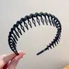Accesorios para el Cabello de Acrílico, No Metálicos, Antideslizantes, Diadema de Terciopelo Simple para Lavarse la Cara y Controlar el Flequillo