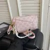Bolso Pequeño para Mujer 2026 Modelo Nuevo Moda de Alta Gama Patchwork Estampado Vintage Bolso Cuadrado Pequeño Bolso de Hombro Único Bolso Cruzado