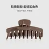 Pinza de Tiburón de Silicona Suave 2025 Nuevos Accesorios para el Cabello Pinza de Agarre de Gama Alta Anticaída Seguridad No Frágil Pinza Suave Transfronterizo