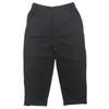 Calça infantil de marca masculina para bebê, roupa infantil, bebê, preto puro, casual, algodão puro, elástica, calça longa
