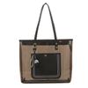 Bolsa de grande capacidade feminina 2025 nova moda textura ombro portátil transparente geléia bolsa aula executivo bolsa tote