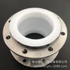 Conexão macia de borracha de teflon, revestimento resistente a ácidos e álcalis, resistente a altas temperaturas, flange de PTFE, conexão macia de borracha
