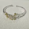 Pulsera de Osmanthus Pulsera Doce Flores Pulsera Shen Han Diseño Original Retro Lujo Ligero Moda Ins Exquisita Versátil