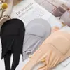 Meias Invisíveis para Barco Femininas, Meias de Seda Gelada de Corte Ultra Baixo para Salto Alto com Almofadas de Algodão, Antiderrapante de Silicone, Calcanhar Antiderrapante, Meias com Tira Fina