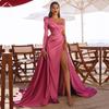 Europa y Estados Unidos venta al por mayor de vestidos transfronterizos 2022 nuevo de un solo hombro de sirena ajustado para bodas fiestas banquetes vestidos de noche