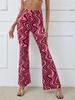 Nuevos Leggings de Pierna Recta Elásticos de Cintura Alta con Estampado Distintivo Moda Casual Body Leggings 800