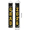Pareados de Temporada de Graduación, Cortina de Puerta para Decoración de Fiesta de Graduación, Fondo para Fiesta de Fotos de Graduación, Decoración de Porche de Temporada de Graduación