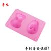Spot de sabor 2 coelho porco bolo mousse silicone molde cozimento diy chocolate sabonete artesanal gelatina molde