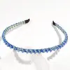 Coreano-estilo Novo Completo Diamante Cabelo Argola Anel de Aço Borda Fina Cabelo Gruta Cristal Headband Super Fada Doce Pressionado Acessórios de Cabelo Feixes de Cabelo de Fada
