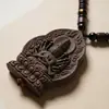 Novo Pingente de Incenso das Oito Grandes Divindades Guardiãs Guanyin de Mil Mãos para Refrescar e Despertar, Pingente de Colar de Incenso Tradicional Feito à Mão