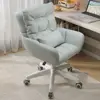 Silla de Computadora, Cómoda y para Sedentarismo, Silla para Estudio en Casa, Silla de Escritorio para Dormitorio, Silla de Maquillaje para Habitación de Niñas, Silla de Oficina Giratoria con Elevación