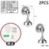 Tapón de Puerta Sin Taladro en Stock, Modelo Nuevo para Dormitorio y Baño, Montaje en Pared, Anticolisión, Silencioso, Acero Inoxidable, Magnético Fuerte, Mayoreo