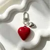 Llavero Creativo de Corazón Dopamina Estilo Ins Colgante para Bolso de Pareja Teléfono Accesorio de Moda Personalizable DIY