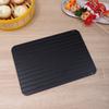 Placa Descongelante de Alumínio Personalizada Transfronteiriça para Carne e Bife, Placa de Descongelamento Rápido, Placa Descongelante Quadrada Multifuncional para Frutos do Mar Atacado