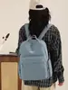 [Fux Colorido] Mochila Sencilla de Nylon para Niñas, Mochila Ligera de Viaje para Viajes y Uso Diario