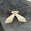 Pinzas para el Cabello Dopamina Primavera/Verano para Mujer, Pasadores de Colores, Pinzas de Tiburón, Pinzas para el Cabello de Lunares y Estampado de Leopardo para la Parte Posterior de la Cabeza, Accesorios para el Cabello de Alta Gama