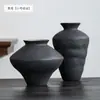 Maceta Grande de Cerámica Antigua Naturaleza Muerta Artística Combinación Vintage Adornos de Jingdezhen Maceta de Cerámica Gruesa Obra de Arte Floral Jarrón Vintage Nostálgico