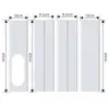 Accesorios para Aire Acondicionado Portátil Sello para Ventana Cortavientos Tipo Universal Extensible Deflector Telescópico de 10 cm 43~150 cm Venta al por Mayor
