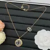 Nuevo Modelo 2025 Collar Chanel Inspirado con Diamantes Oceánicos Incrustados Doble C para Mujer, Versión de Lujo de Alta Gama, Collar de Lujo Ligero 13