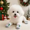 Calcetines para Perros, Antideslizantes, Que no se caen, Antiarañazos, Cubiertas para Patas Anti-Suciedad, Teddy, Bichón, Corgi, Zapatos para Gatos, Suministros para Mascotas