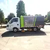 Camión de Lavado y Barrido de 3 Partes, Carretera Principal del Área Urbana Municipal, Pavimento de Viaducto, Limpieza y Riego Diario