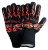 Luvas anti-nylon resistentes a alta temperatura para churrasqueira forno de micro-ondas luvas de silicone resistentes ao calor anti-escaldante à prova de fogo isolamento térmico luvas anti-corte