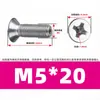 Tornillo hueco para escape acero inoxidable 316 avellanado Phillips agujero pasante paso de cable vacío hueco con agujero tornillo para máquina