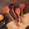 Pá para Pote de Sândalo de Madeira Hushi Colher de Sopa Utensílios de Cozinha Pá para Cozinhar Pá para Cozinhar Legumes