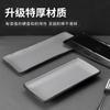 A5 Gris Negro Roca Plato Japonés Plato Hogar Plato de Sushi Creativo Engrosado Doble Color Rectangular Plato Japonés Comercial