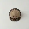 Gorra de Bebé Yipan Estilo Nuevo Primavera y Otoño 2026 Color Block de Moda Ins Ala Suave Gorra de Béisbol Infantil con Estampado de Leopardo