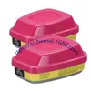 Filtro de algodón con carbón activado KP100 para prevención de polvo y partículas 2138/2135 con mascarilla 7502/6200/6800