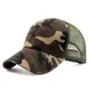 Gorra de Béisbol con Visera para el Sol Malla Exterior para Mujer Gorra de Malla de Verano para Hombre Niños Sombrero Camuflado para el Sol