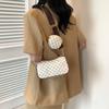 Bolsa Cruzada de Hombro Casual Hermosa de Primavera Bolsa de Gran Capacidad para Mujer Nuevo Estilo 2024 Popular Este Año Bolsa Acolchada Texturizada