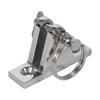 Acero Inoxidable 316 Tipo Lapsang Fundición Artesanal Soporte Anclaje de Cubierta Bisagra Fija Accesorios Herrajes Marinos